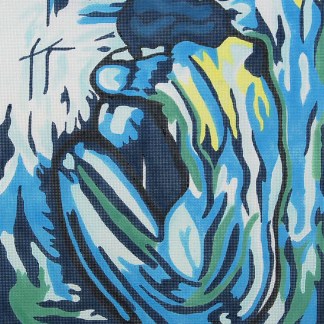 click here to view larger image of Blue Nude Picasso (hand painted canvases)