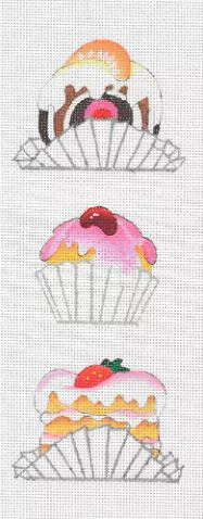 click here to view larger image of Sweet Treats (hand painted canvases)