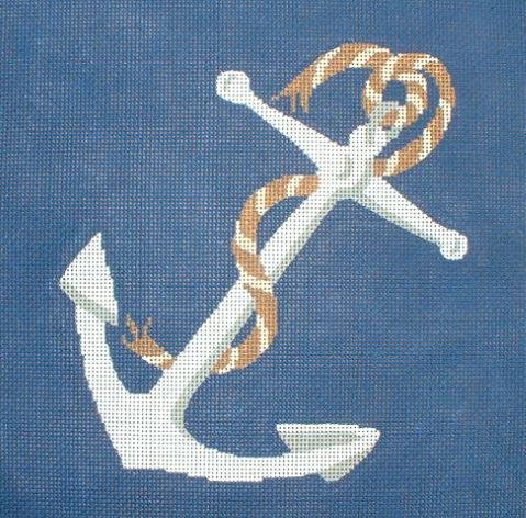 click here to view larger image of Anchor (hand painted canvases)