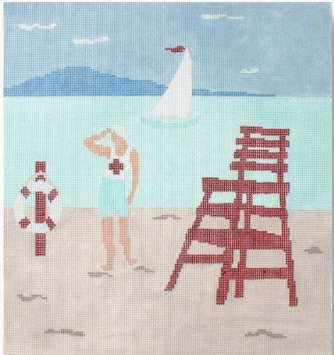 click here to view larger image of Lifeguard (hand painted canvases)