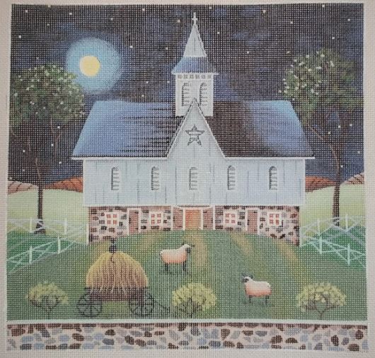 click here to view larger image of Star Barn (hand painted canvases)