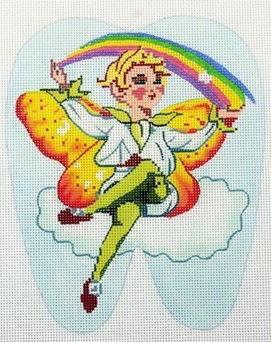 click here to view larger image of Tooth Fairy/Rainbow (hand painted canvases)