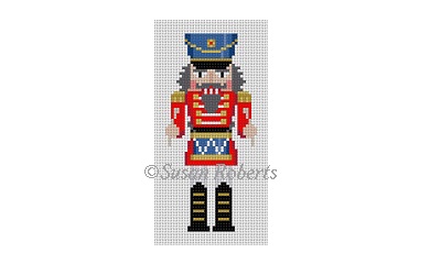 click here to view larger image of Red Drummer Nutcracker (hand painted canvases)