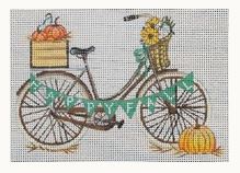 click here to view larger image of Harvest Bike (hand painted canvases)