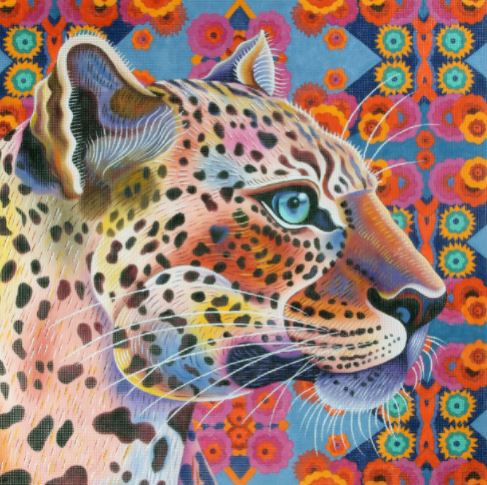 click here to view larger image of Leopard (hand painted canvases)