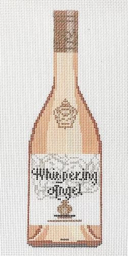 click here to view larger image of Whispering Angel Bottle (hand painted canvases)