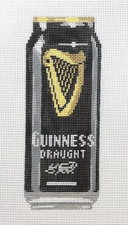 click here to view larger image of Guinness Draught Can (hand painted canvases)