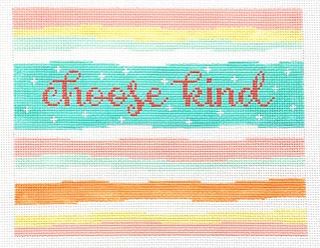 click here to view larger image of Choose Kind (hand painted canvases)