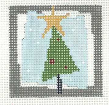 click here to view larger image of First Stitch Kit - Christmas Tree (needlepoint kits)