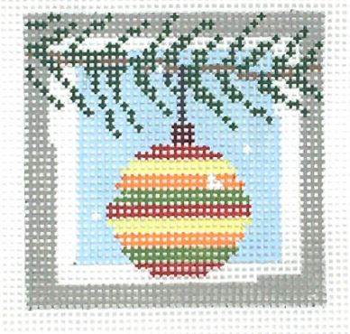 click here to view larger image of First Stitch Kit - Bauble (needlepoint kits)