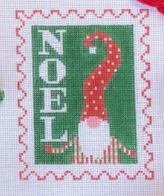click here to view larger image of Noel Stamp (hand painted canvases)