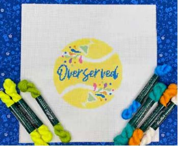 click here to view larger image of Overserved - Multi Colors (hand painted canvases)