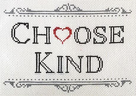 click here to view larger image of Choose Kind (hand painted canvases)