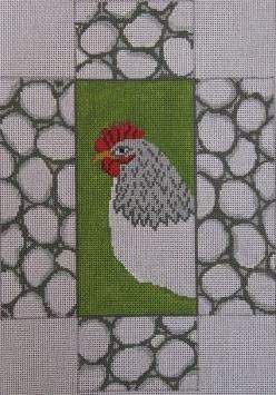 click here to view larger image of Chicken Brick Cover (hand painted canvases)
