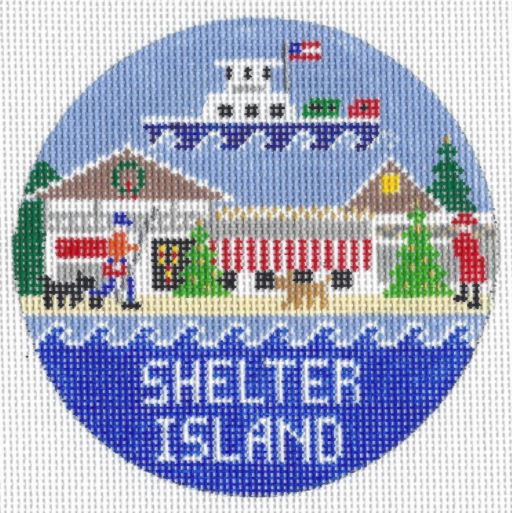 click here to view larger image of Shelter Island (hand painted canvases)