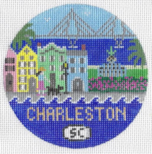 click here to view larger image of Charleston (hand painted canvases)