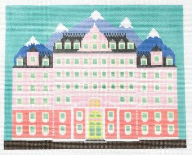 click here to view larger image of Budapest Hotel (hand painted canvases)