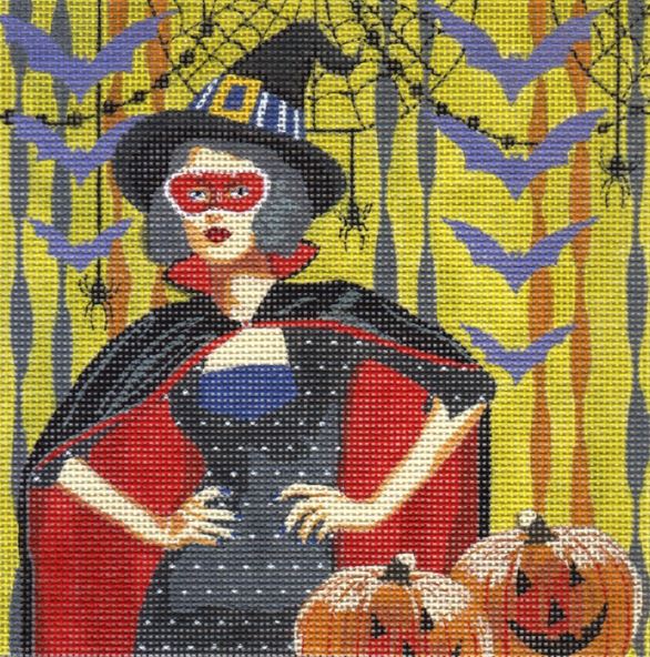 click here to view larger image of Spooky Girl (hand painted canvases)