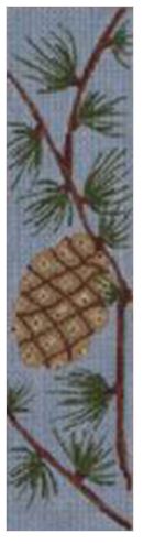 click here to view larger image of Pinecone (hand painted canvases)
