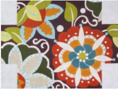 click here to view larger image of Fall Pinwheel Brick Cover  (hand painted canvases)