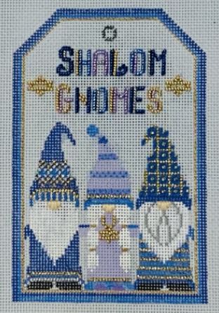 click here to view larger image of Shalom Gnomes  (hand painted canvases)