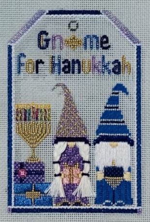 click here to view larger image of Gnome for Hanukkah (hand painted canvases)