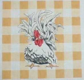 click here to view larger image of Jacques - Rooster (hand painted canvases)