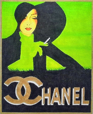 click here to view larger image of Chanel Poster  (hand painted canvases)