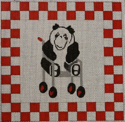click here to view larger image of Expressly Panda (hand painted canvases)