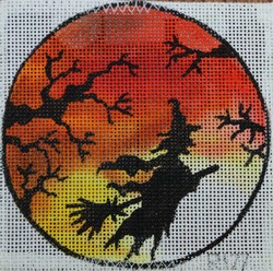 click here to view larger image of Witch Scene (hand painted canvases)