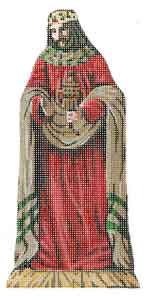 click here to view larger image of Red King Nativity Doll (hand painted canvases)