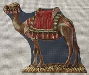 click here to view larger image of Standing Camel Nativity Doll (hand painted canvases)