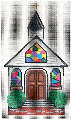 click here to view larger image of Building - Church (hand painted canvases)