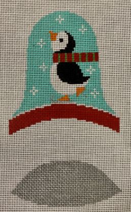 click here to view larger image of Dimensional Bell Penguin (hand painted canvases)
