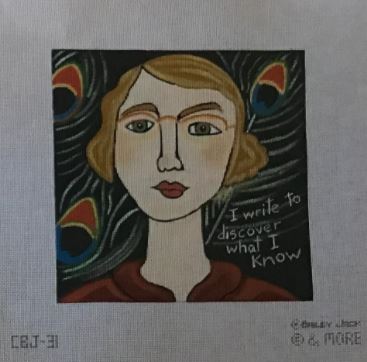 click here to view larger image of Flannery O’C (hand painted canvases)