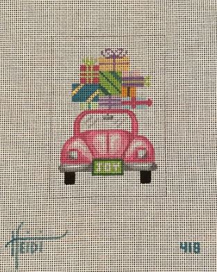click here to view larger image of VW Bug w/Packages (hand painted canvases)
