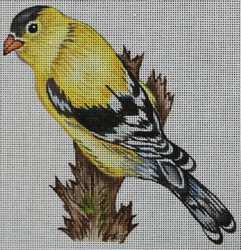 click here to view larger image of Yellow and Black Bird (hand painted canvases)
