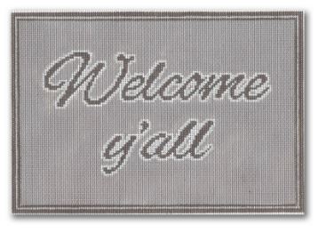 click here to view larger image of Welcome Y'all (hand painted canvases)