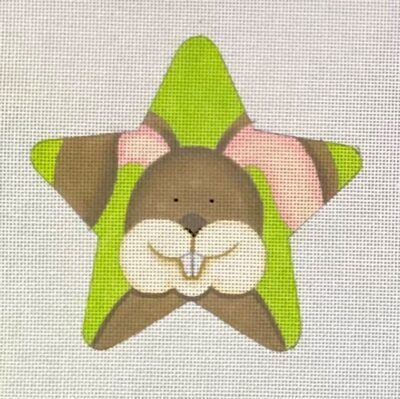 click here to view larger image of Bunny Star (hand painted canvases)
