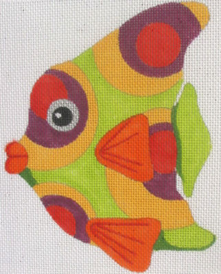 click here to view larger image of Fish - SS34 (hand painted canvases)