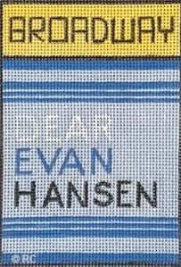 click here to view larger image of Broadway - Dear Evan Hansen (hand painted canvases)