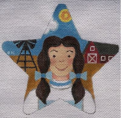 click here to view larger image of Dorothy Gale Star (hand painted canvases)