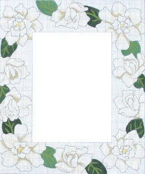 click here to view larger image of Gardenias Frame (hand painted canvases)