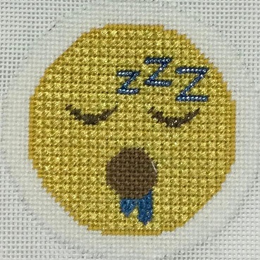 click here to view larger image of Emoji - Drooling  (hand painted canvases)