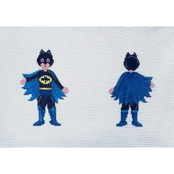 click here to view larger image of Two Sided Superhero Batman (hand painted canvases)