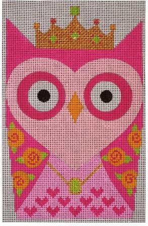 click here to view larger image of Princess Owl (hand painted canvases)