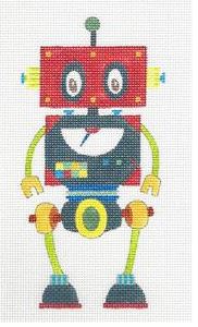 click here to view larger image of Red Robot (hand painted canvases)