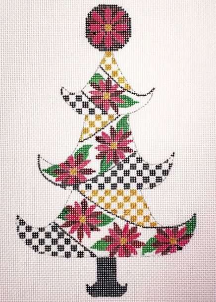 click here to view larger image of Checkered Tree (hand painted canvases)