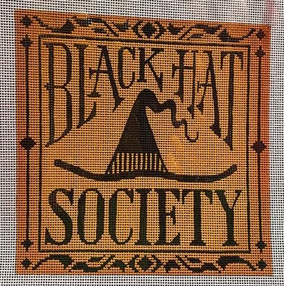 click here to view larger image of Black Hat Society (hand painted canvases)