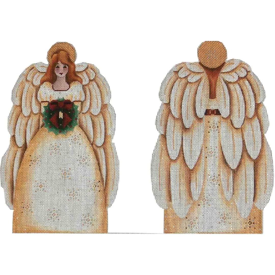 click here to view larger image of Golden Angel Topper (hand painted canvases)